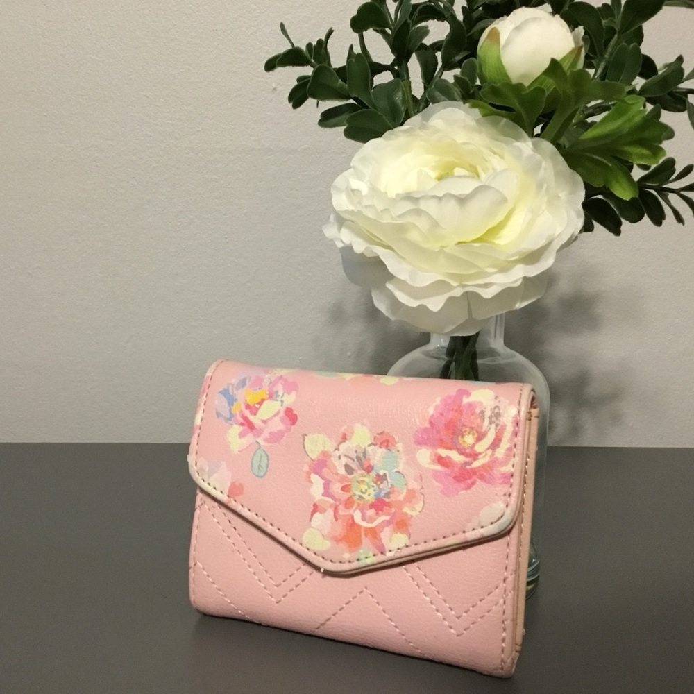 Betsey Johnson Pink Floral Wallet